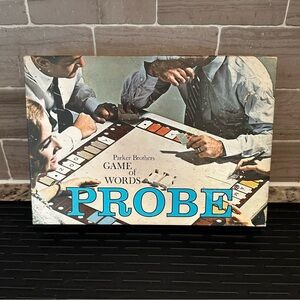 Vintage Probe Word Game 1964 Parker Brothers Game of Words